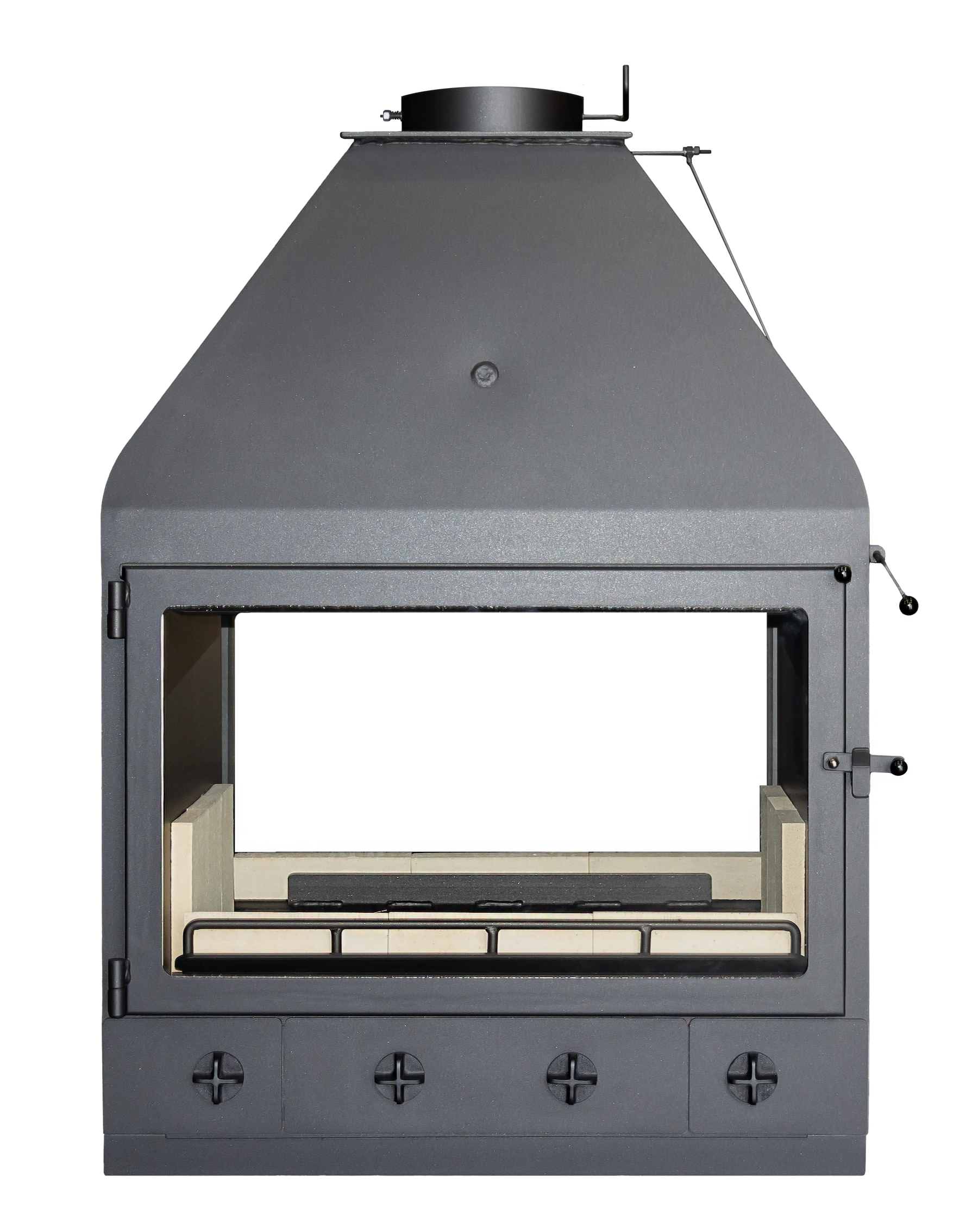 Christo Freestanding Double Sided Single Action Doors