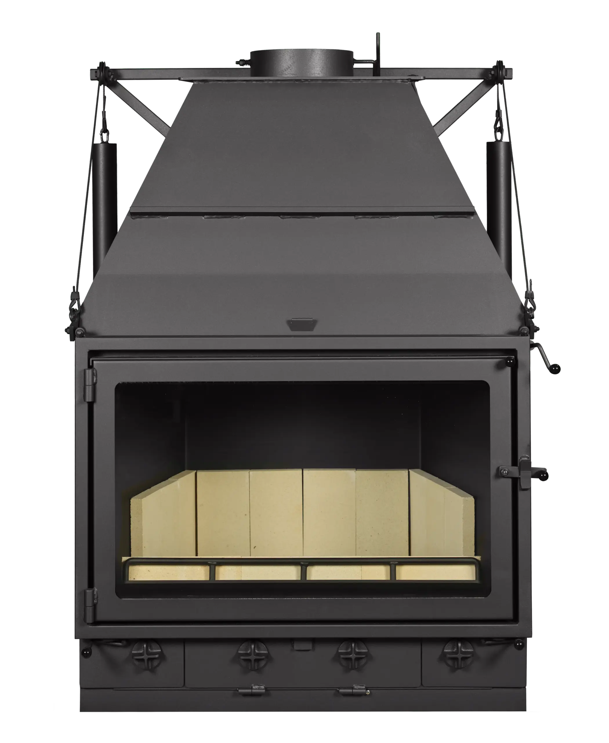 Christo Freestanding Single Sided Double Action Door